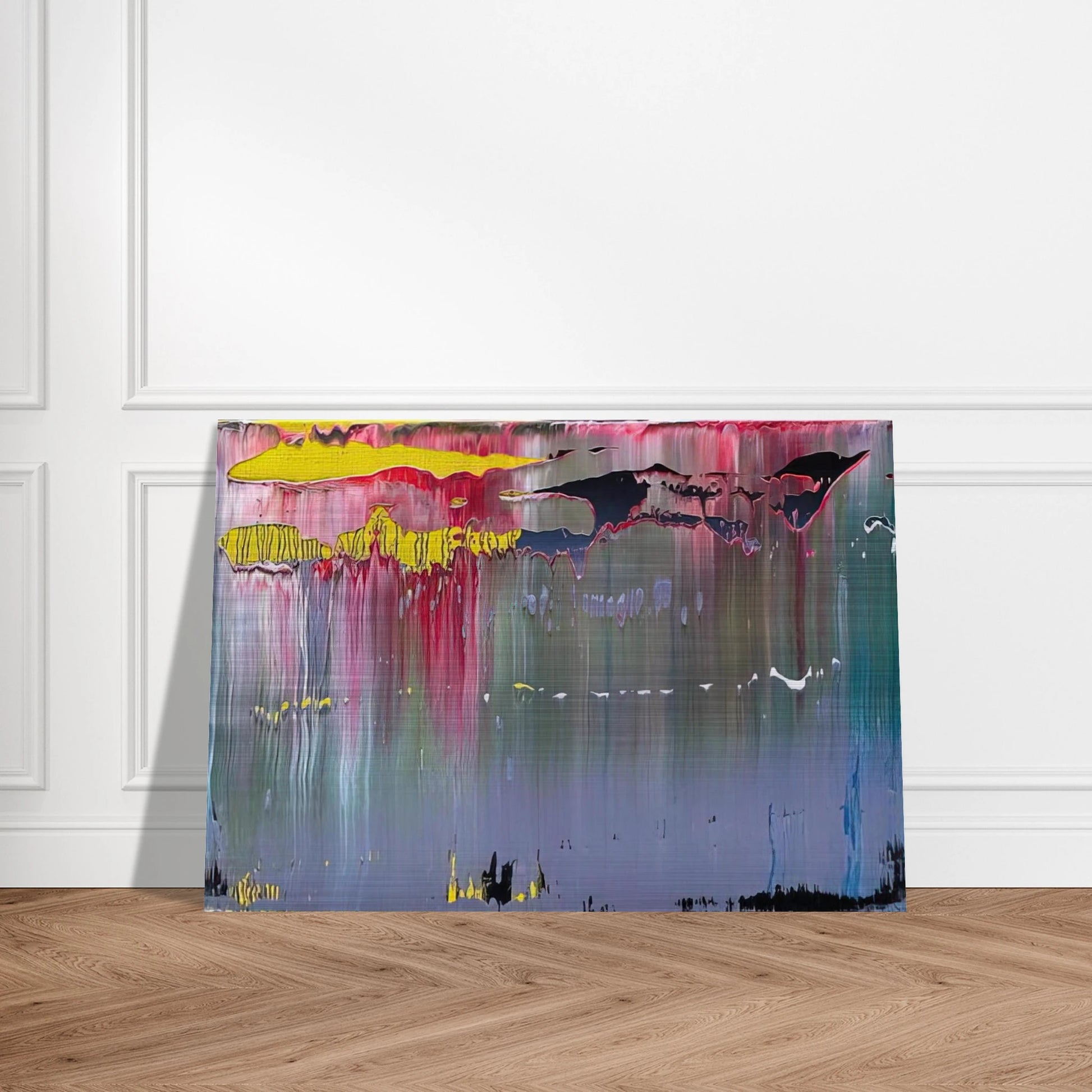 ABSTRACT PICTURE - Gerhard Richter Brushed Aluminum Print - 70x100 cm / 28x40 inches | Gerhard Richter Aluminum Print | Gerhard Richter Prints