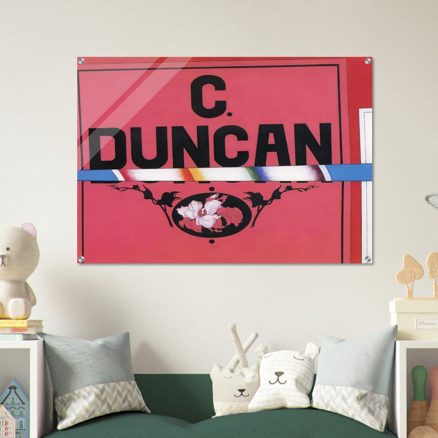 Duncan  Charles Duncan - 1925 - Charles Demuth Acrylic Print - 70x100 cm / 28x40″ inches