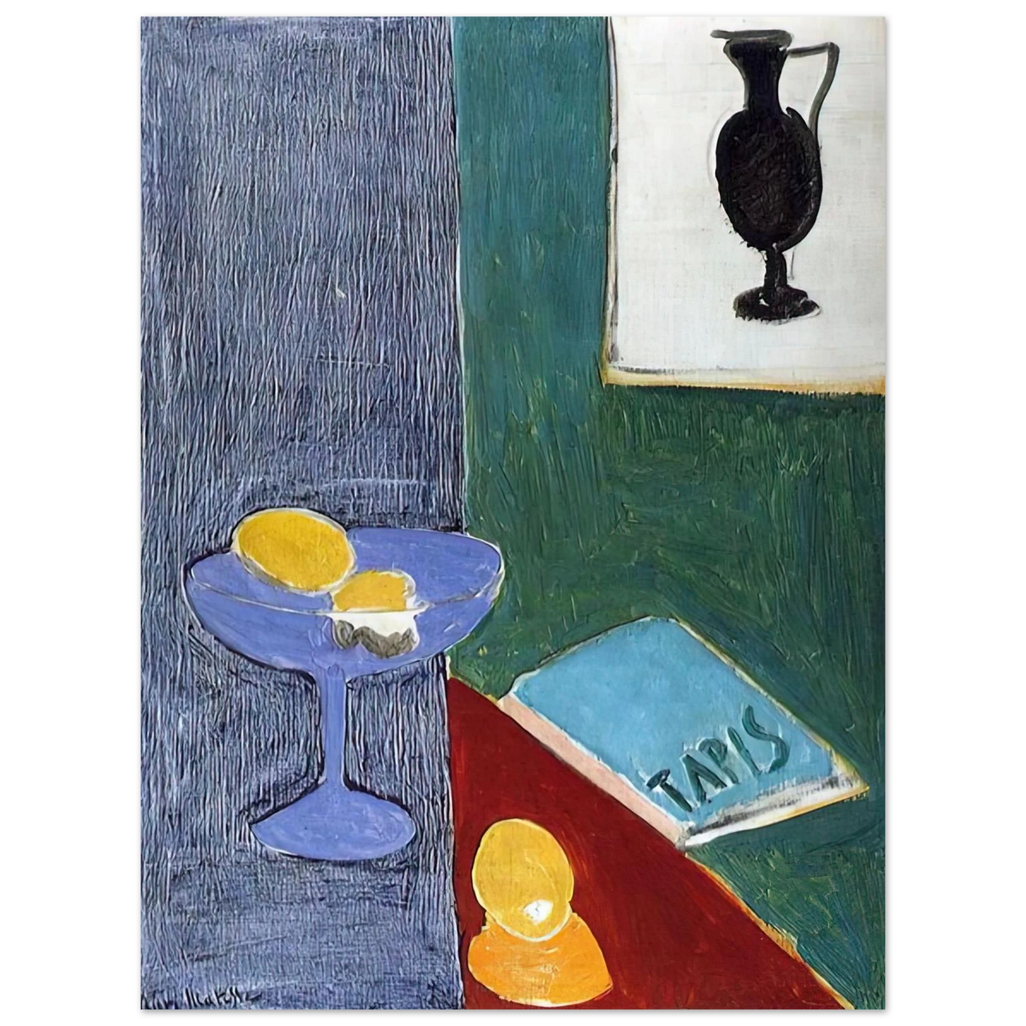 Henri Matisse - STILL LIFE 14  75x100 cm / 30x40inches Fine Art Poster