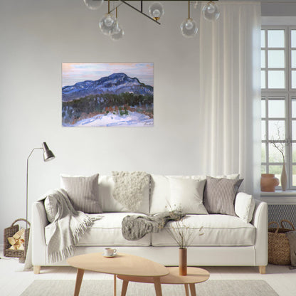 Mount Kolsaas - claude monet Brushed Aluminum Print - 70x100 cm / 28x40 inches | claude monet Aluminum Print | claude monet Prints
