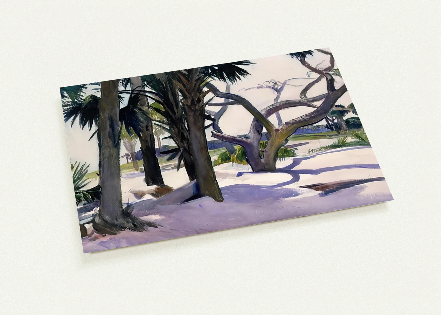 Folly Beach, Charleston, South Carolina By Edward Hopper Pack of 10 Post Cards | Edward Hopper Post Cards | A6 (10.5 x 14.8 cm) - 4.1 x 5.8 inches