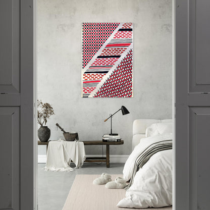 COMPOSITION 13 - Sonia Delaunay Brushed Aluminum Print - 70x100 cm / 28x40 inches | Sonia Delaunay Aluminum Print | Sonia Delaunay Prints