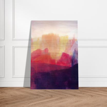 The Source - 1993 - Ronnie Landfield Brushed Aluminum Print - 70x100 cm / 28x40 inches | Ronnie Landfield Aluminum Print | Ronnie Landfield Prints