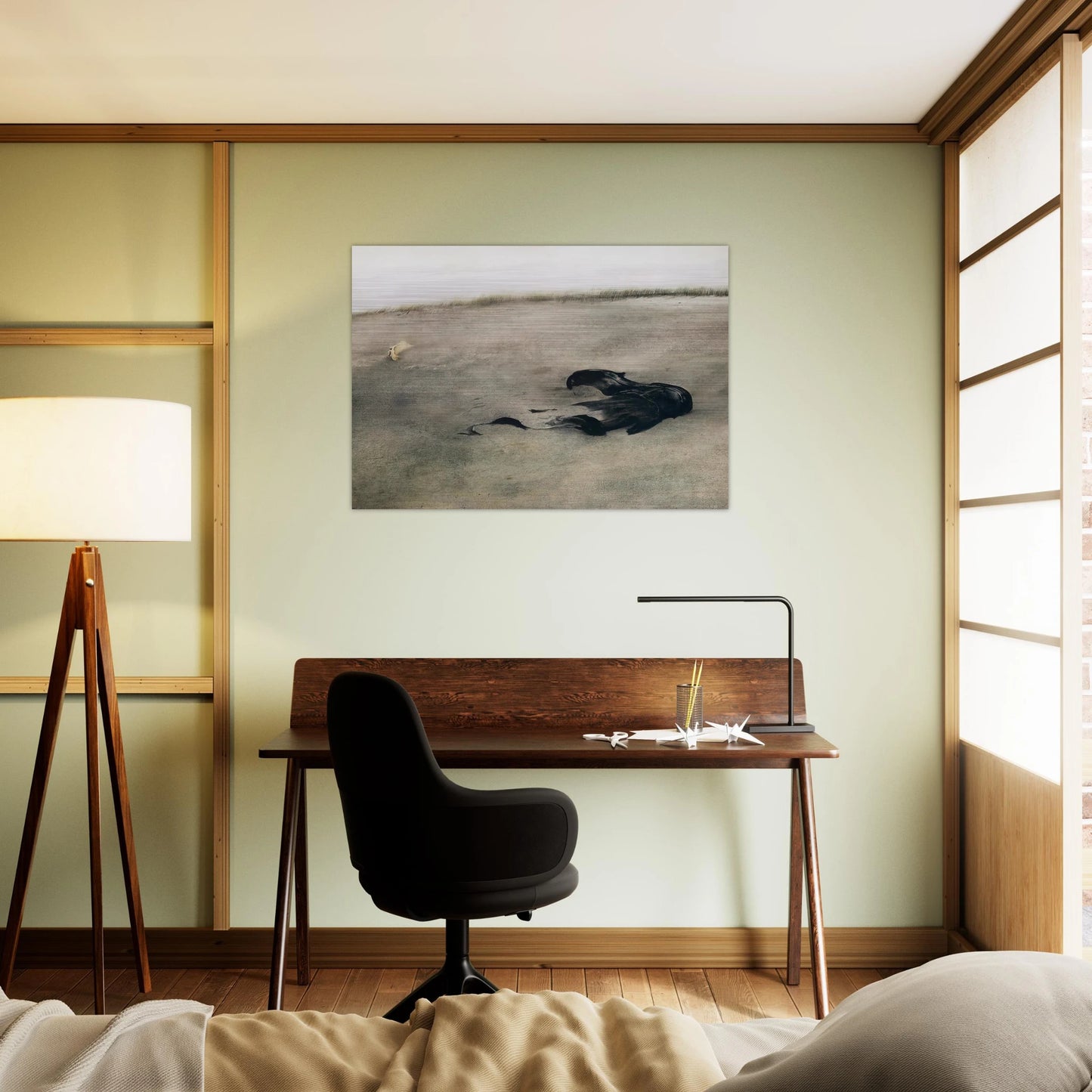 NOT DETECTED 37 - Andrew Wyeth Brushed Aluminum Print - 70x100 cm / 28x40 inches | Andrew Wyeth Aluminum Print | Andrew Wyeth Prints