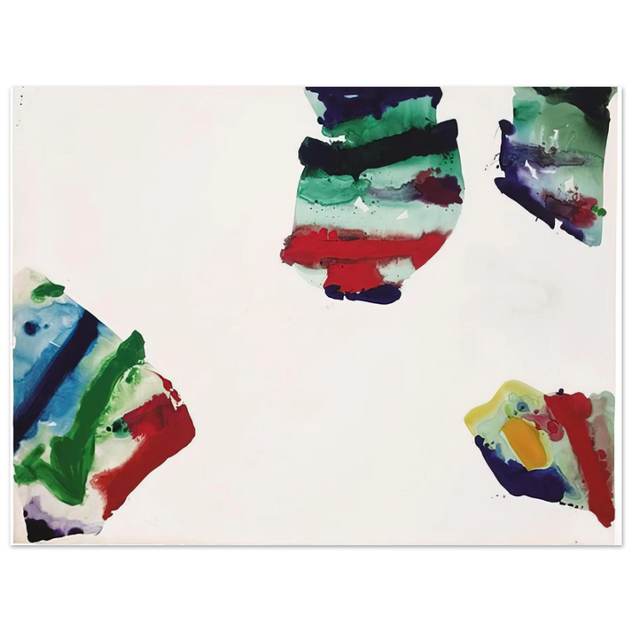 Sam Francis - Los Angeles  75x100 cm / 30x40inches Fine Art Poster