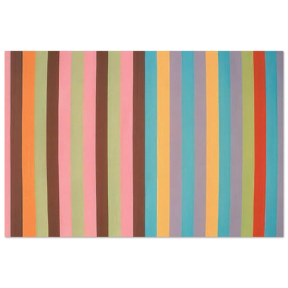 Boudoir Painting - 1965 - Gene Davis Art Prints - 100x150 cm / 40x60″ inches | Gene Davis Poster | Gene Davis Prints