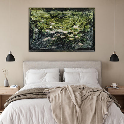 Acquatico - Art Informel - Mario Schifano Art Prints - 100x150 cm / 40x60″ inches | Mario Schifano Poster | Mario Schifano Prints