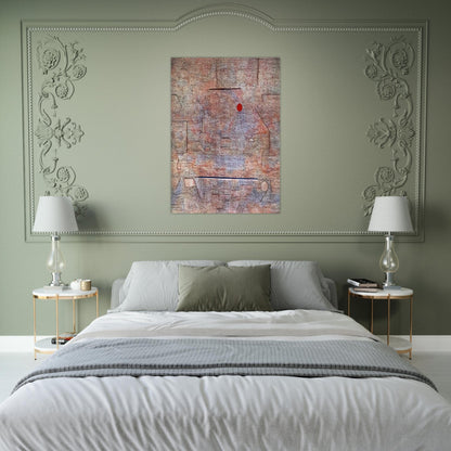 CACODEMONIC 1916 - Paul Klee Brushed Aluminum Print - 70x100 cm / 28x40 inches | Paul Klee Aluminum Print | Paul Klee Prints