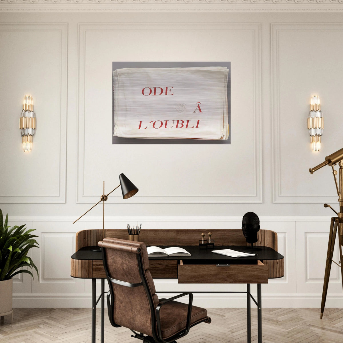 ODE TO THE FORGOTTEN 2004 - Louise Bourgeois Brushed Aluminum Print - 70x100 cm / 28x40 inches | Louise Bourgeois Aluminum Print | Louise Bourgeois Prints