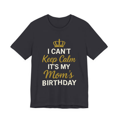 Ich kann nicht ruhig bleiben, es ist der Geburtstag meiner Mutter.
