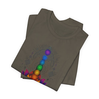Chakra-Lotusblume, spiritueller Yoga-Liebhaber