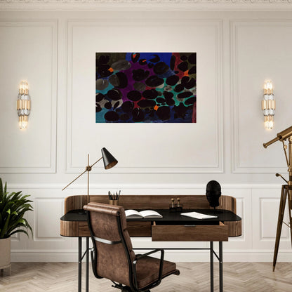 Plumen - Abstract Art - Johannes Itten Brushed Aluminum Print - 70x100 cm / 28x40 inches | Johannes Itten Aluminum Print | Johannes Itten Prints