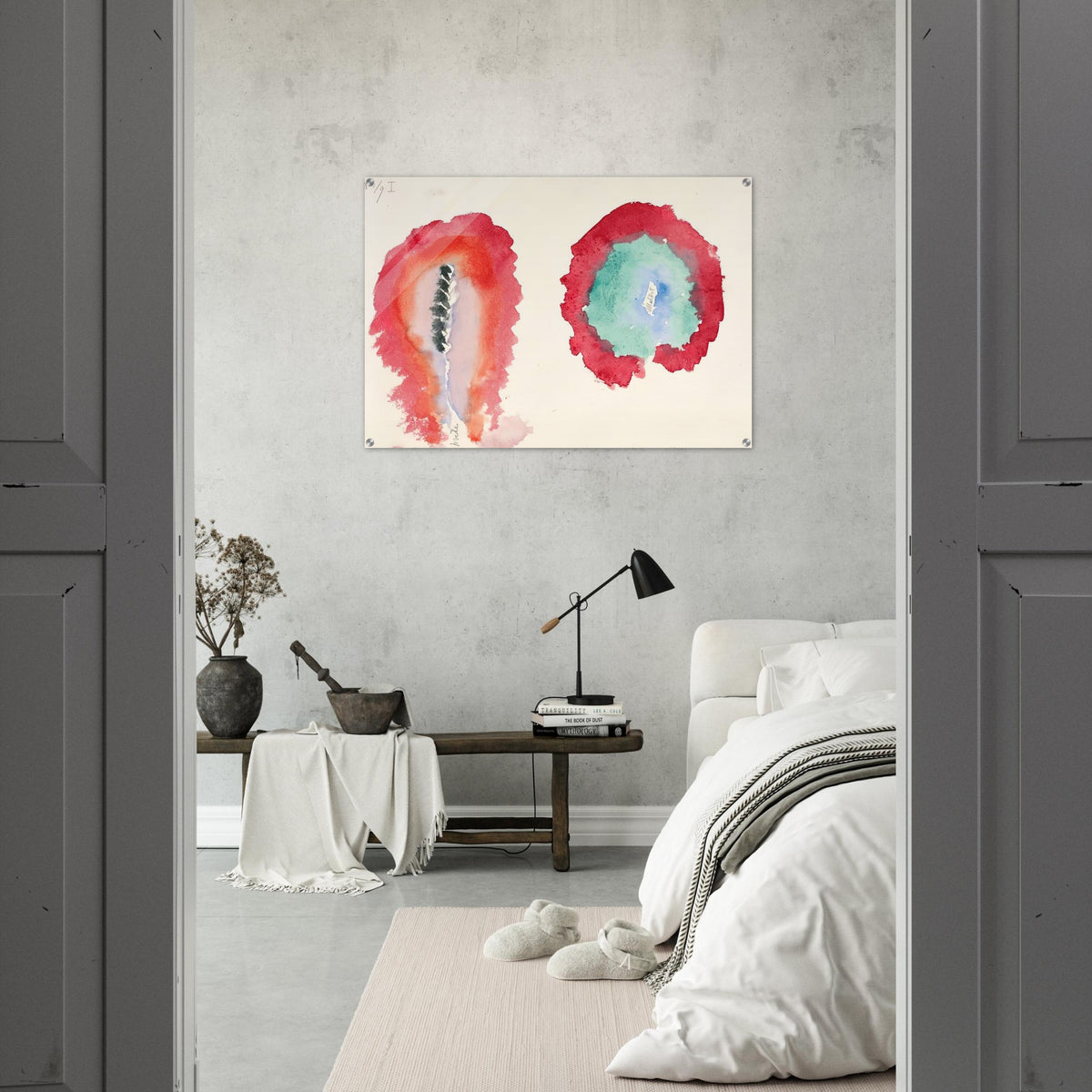WHEAT AND WORMWOOD 1922 - Hilma af Klint Acrylic Print - 70x100 cm / 28x40″ inches