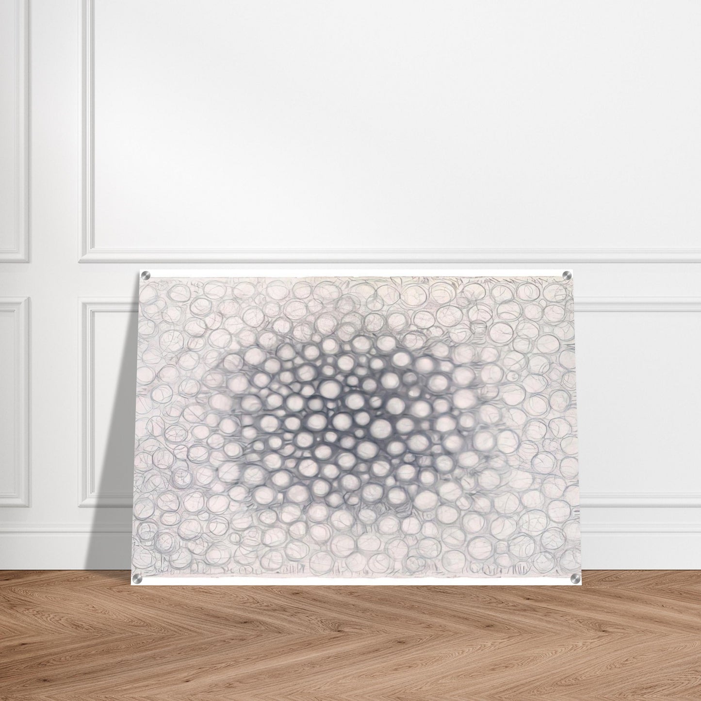 Light Gathers to the Question of No - Richard Pousette-Dart Acrylic Print - 70x100 cm / 28x40″ inches