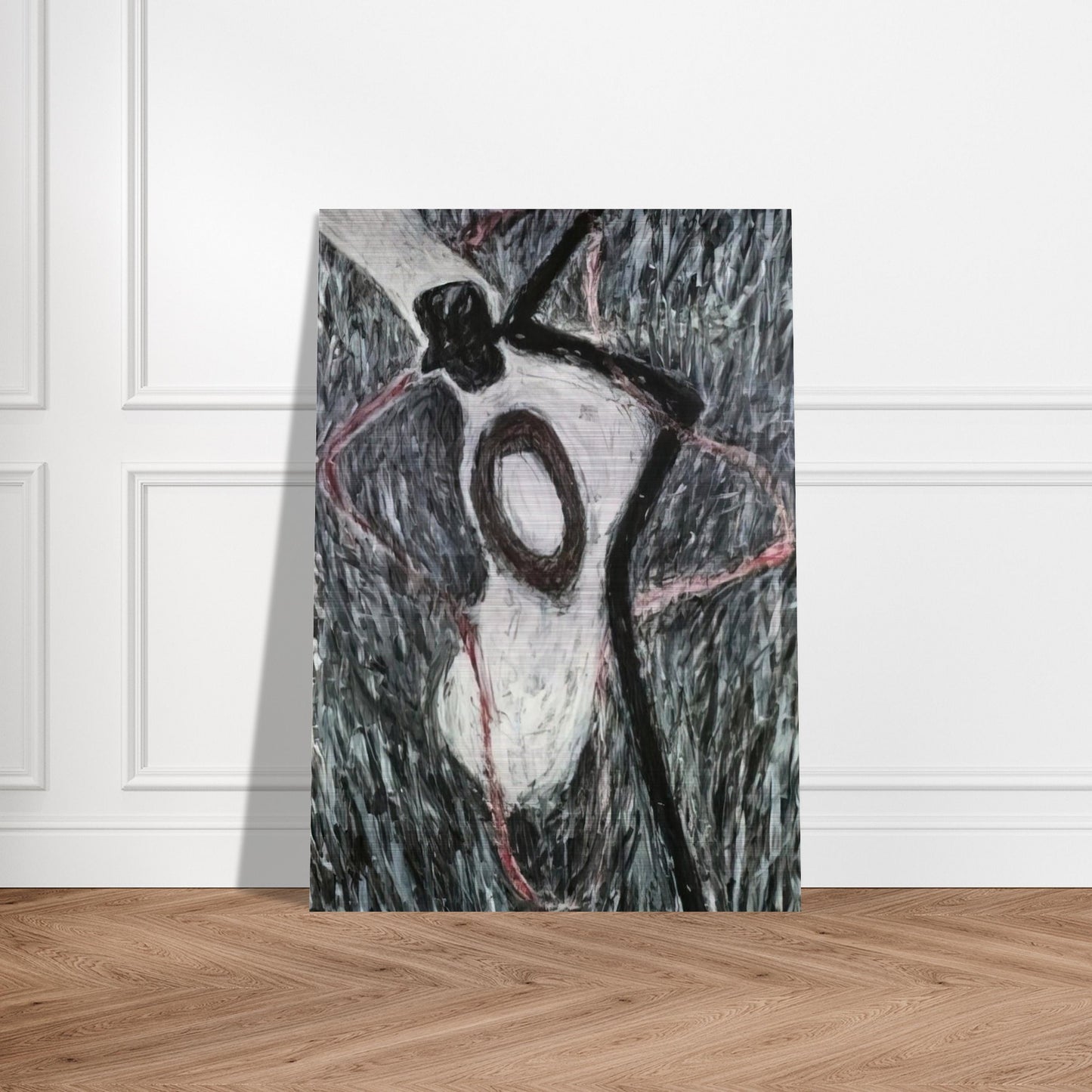 FEBRUARY 1981 - Susan Rothenberg Brushed Aluminum Print - 70x100 cm / 28x40 inches | Susan Rothenberg Aluminum Print | Susan Rothenberg Prints