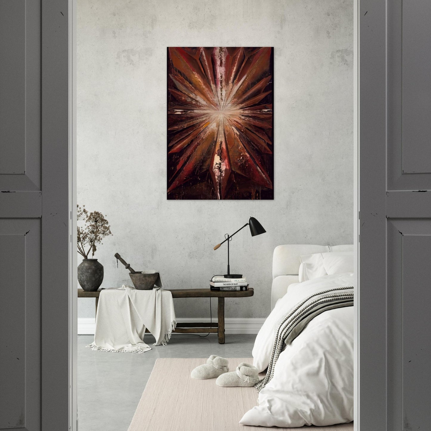 Jay DeFeo/BIG/The Jewel - Jay DeFeo Brushed Aluminum Print - 70x100 cm / 28x40 inches | Jay DeFeo Aluminum Print | Jay DeFeo Prints