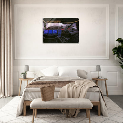 Syd Mead - Syd Mead Acrylic Print - 70x100 cm / 28x40″ inches