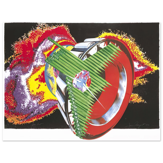 James Rosenquist - Space Dust  75x100 cm / 30x40inches Fine Art Poster