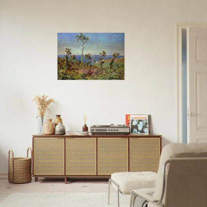 The Fonds at Varengeville - claude monet Brushed Aluminum Print - 70x100 cm / 28x40 inches | claude monet Aluminum Print | claude monet Prints