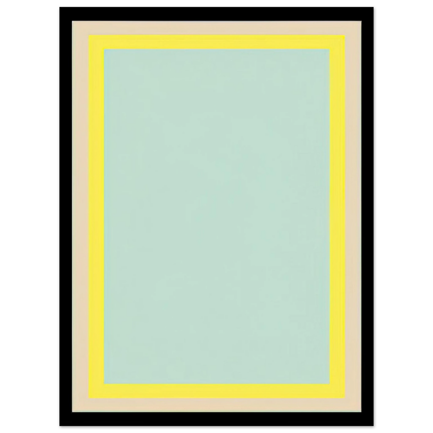 Ronnie Landfield - Series Painting 10 - 1966  75x100 cm / 30x40inches Fine Art Poster