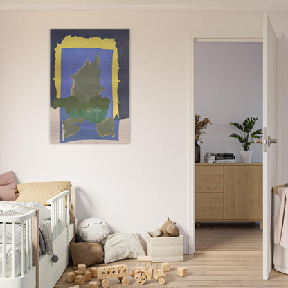 Interior Landscape, 1964- - Helen Frankenthaler Brushed Aluminum Print - 70x100 cm / 28x40 inches | Helen Frankenthaler Aluminum Print | Helen Frankenthaler Prints