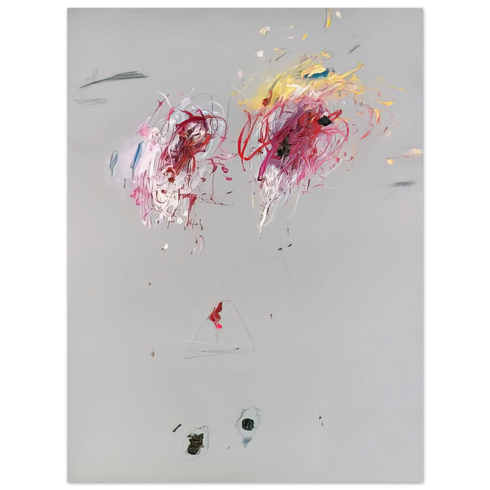Cy Twombly - Nine Discourses on Commodus, Part IV  75x100 cm / 30x40inches Fine Art Poster