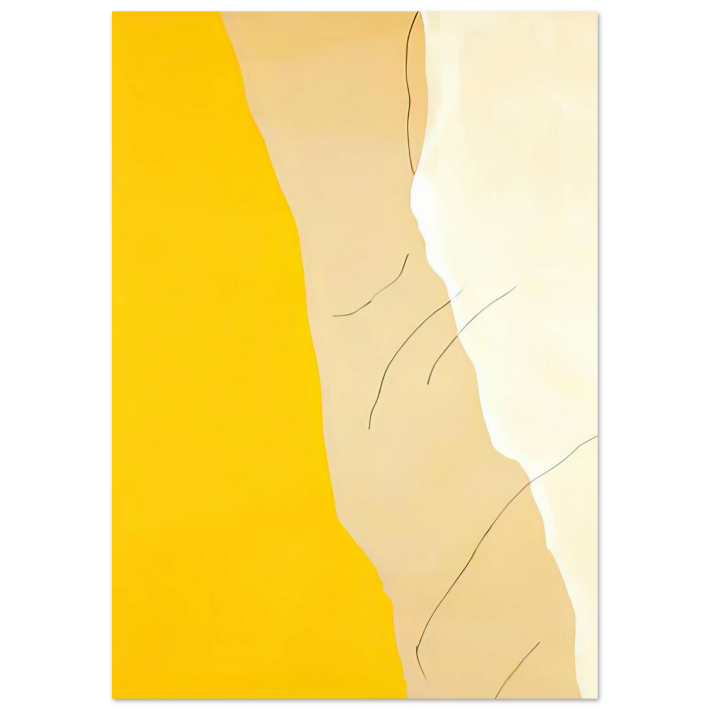 Helen Frankenthaler - Mornings, 1971- Wall Art - 60x80 cm / 24x32 inches - Fine Art Poster-canvas - -