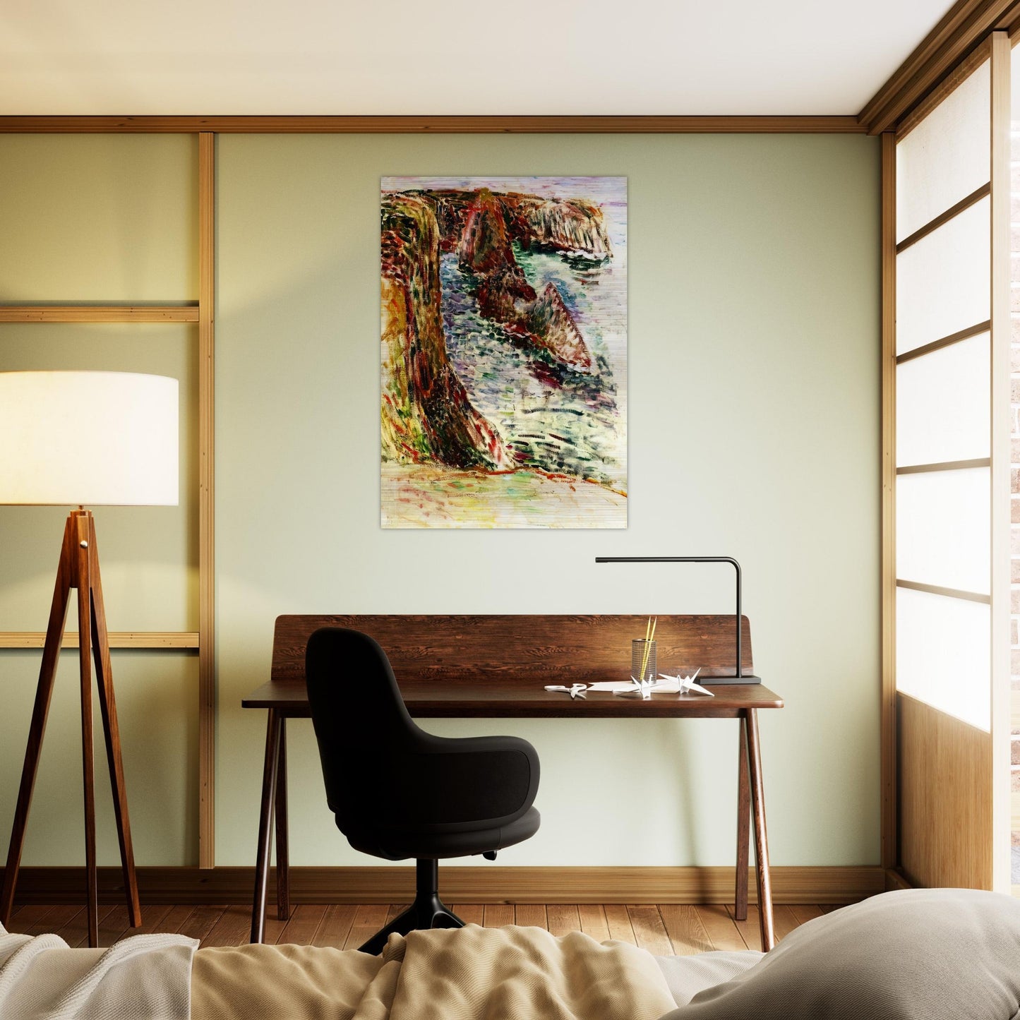 BELLE ILE EN MER 1897 - Henri Matisse Brushed Aluminum Print - 70x100 cm / 28x40 inches | Henri Matisse Aluminum Print | Henri Matisse Prints