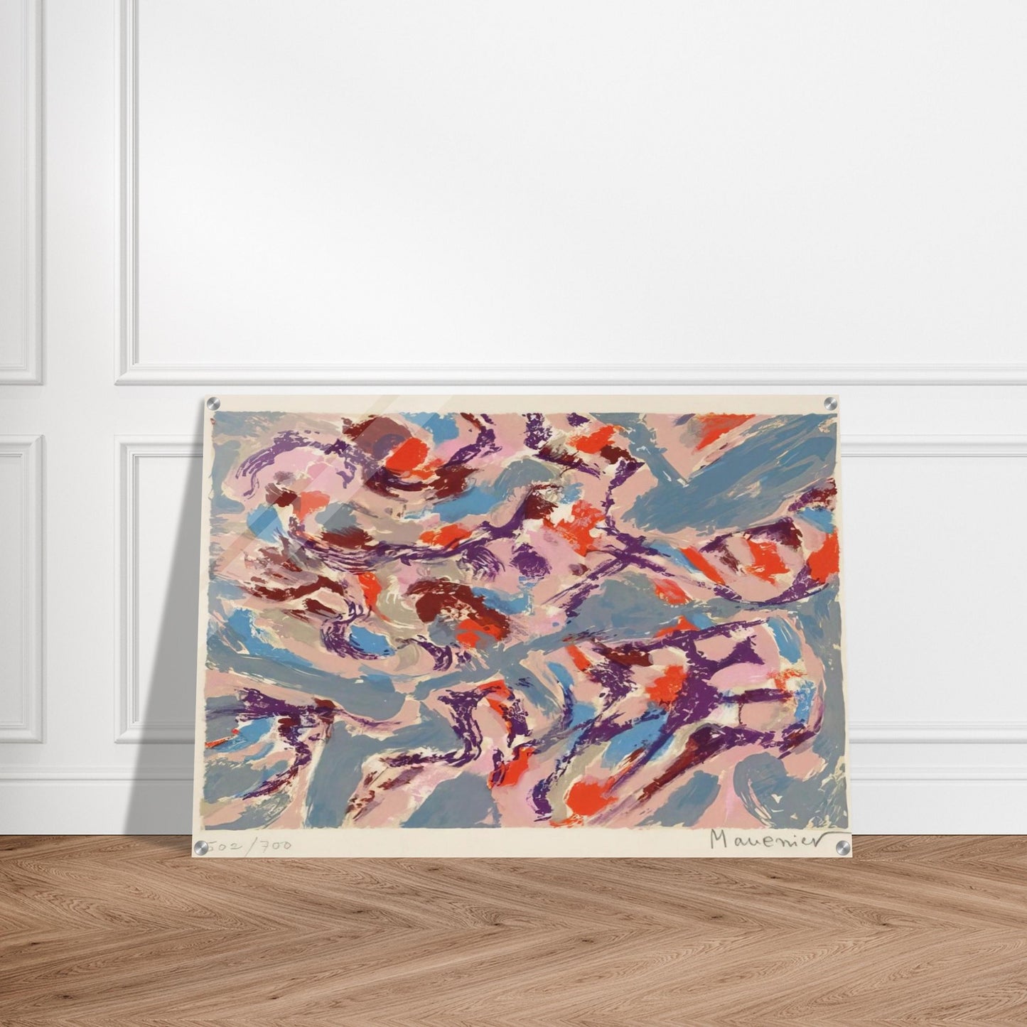 Early Spring - Alfred Manessier Acrylic Print - 70x100 cm / 28x40″ inches