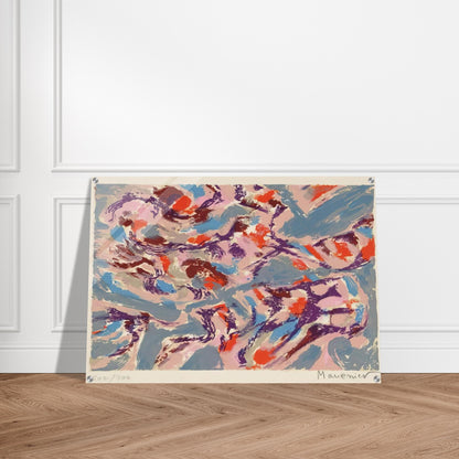 Early Spring - Alfred Manessier Acrylic Print - 70x100 cm / 28x40″ inches