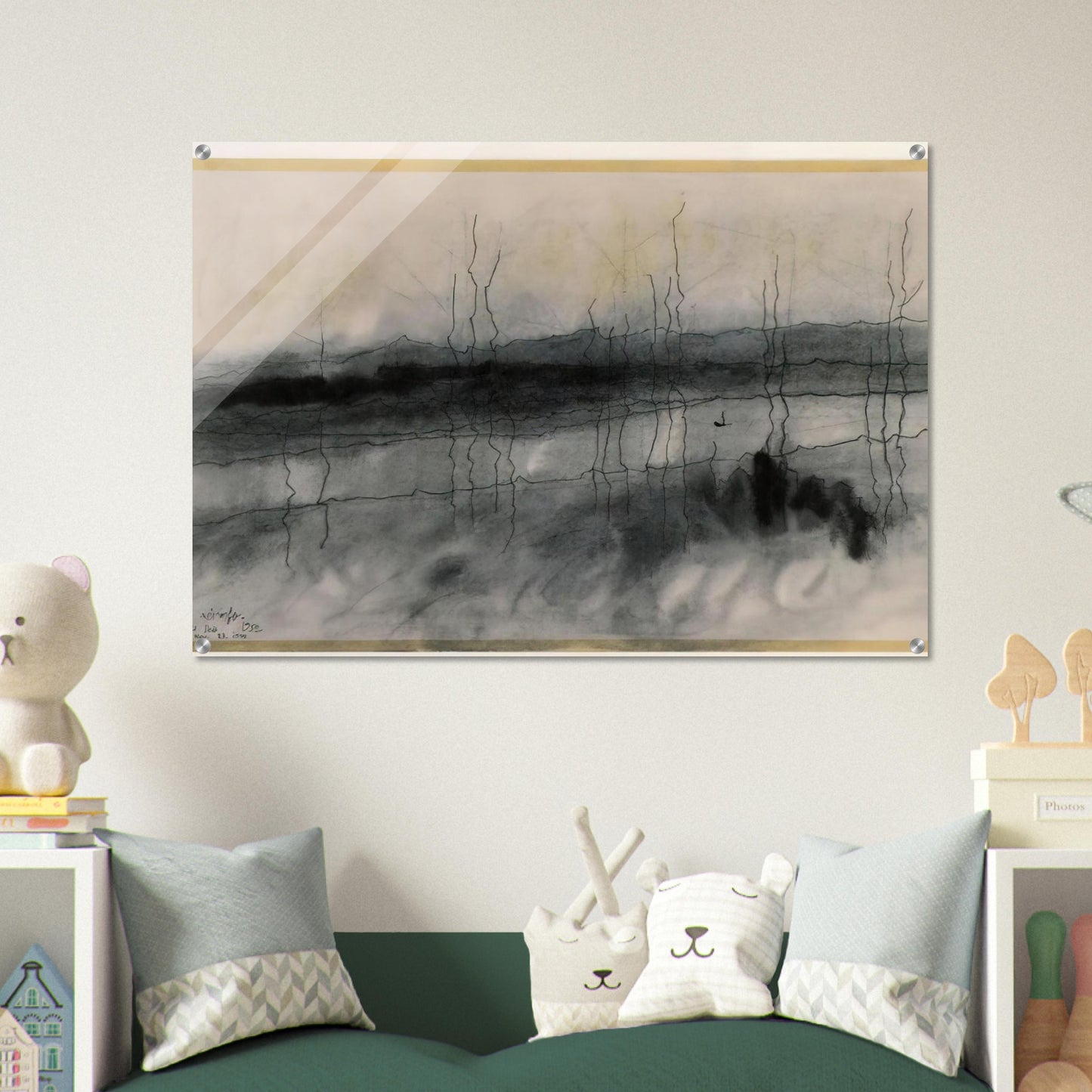 MYSTIC RIVER 1951 - Lyonel Feininger Acrylic Print - 70x100 cm / 28x40″ inches | Lyonel Feininger Wall Art | Lyonel Feininger Prints