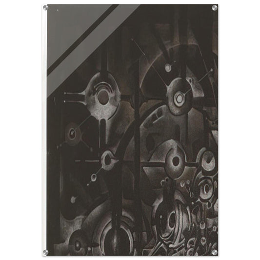 UNTITLED 1998 - Lee Bontecou Acrylic Print - 70x100 cm / 28x40″ inches