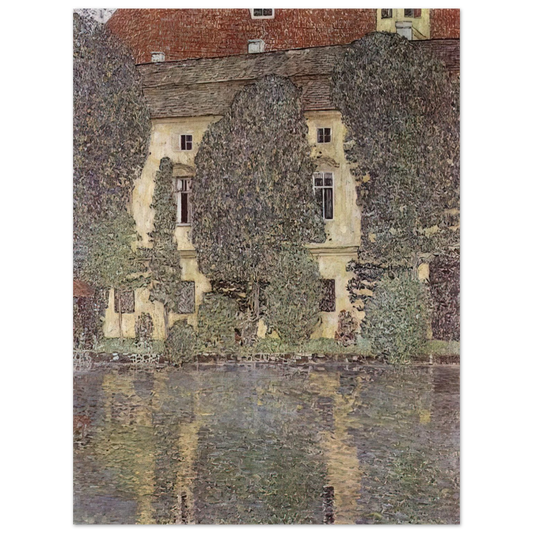 Gustav Klimt - THE SCHLOSS KAMMER ON THE ATTERSEE III 1910  75x100 cm / 30x40inches Fine Art Poster