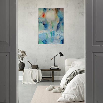 Before Songs - Alice Baber Brushed Aluminum Print - 70x100 cm / 28x40 inches | Alice Baber Aluminum Print | Alice Baber Prints