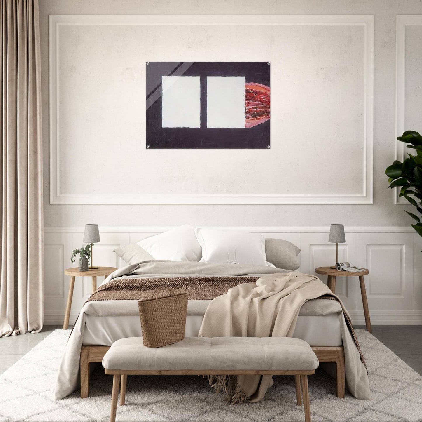 Untitled, No. 12a - 1957 - Forrest Bess Acrylic Print - 70x100 cm / 28x40″ inches