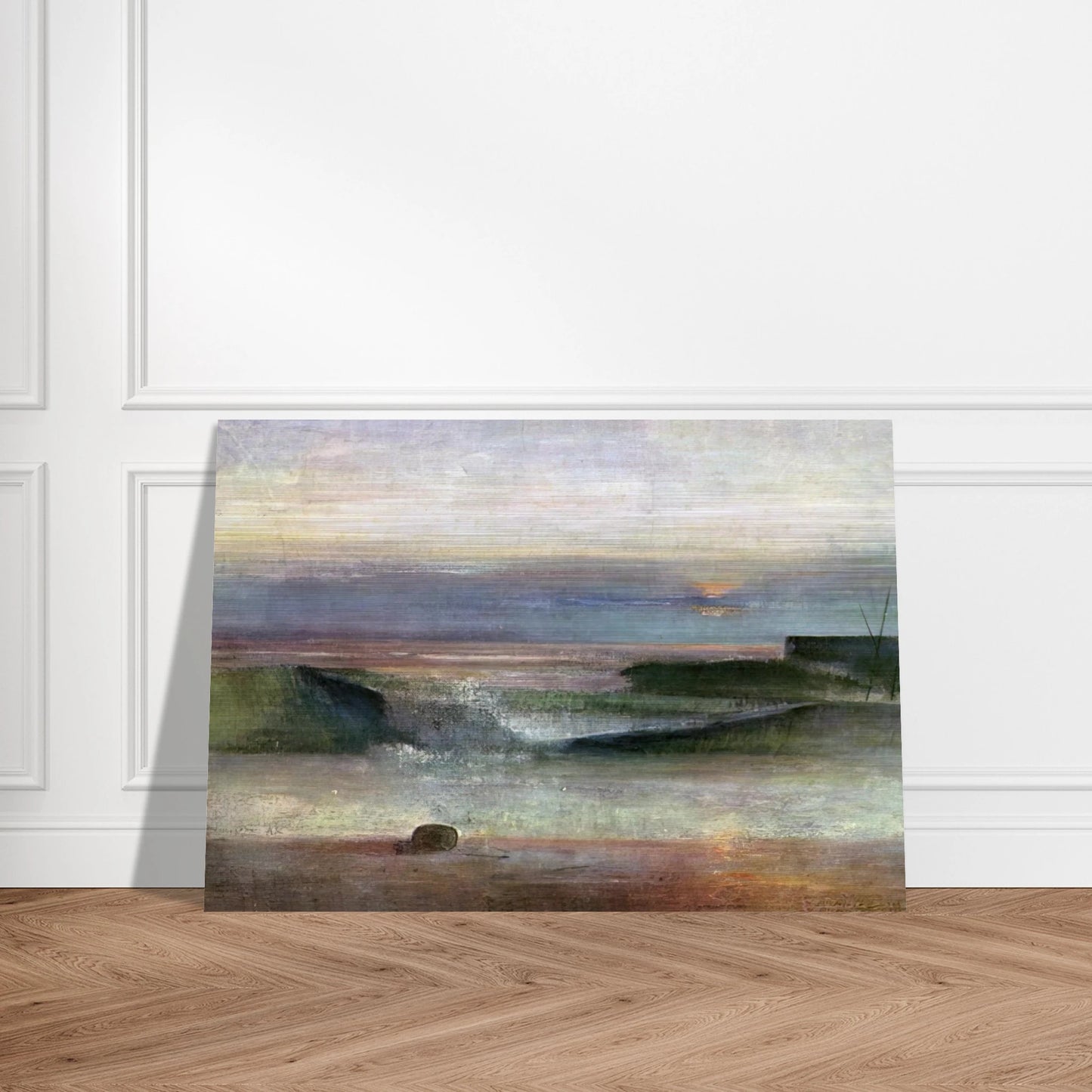 The Wave - 1944 - Victor Pasmore Brushed Aluminum Print - 70x100 cm / 28x40 inches | Victor Pasmore Aluminum Print | Victor Pasmore Prints