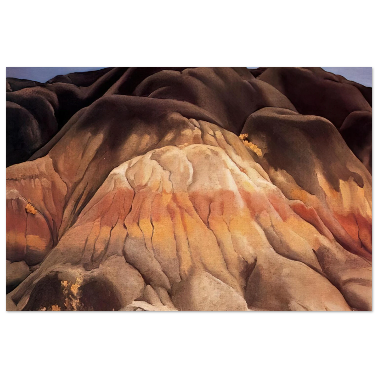 Georgia O'Keeffe - Grey Hills Fine Art Poster