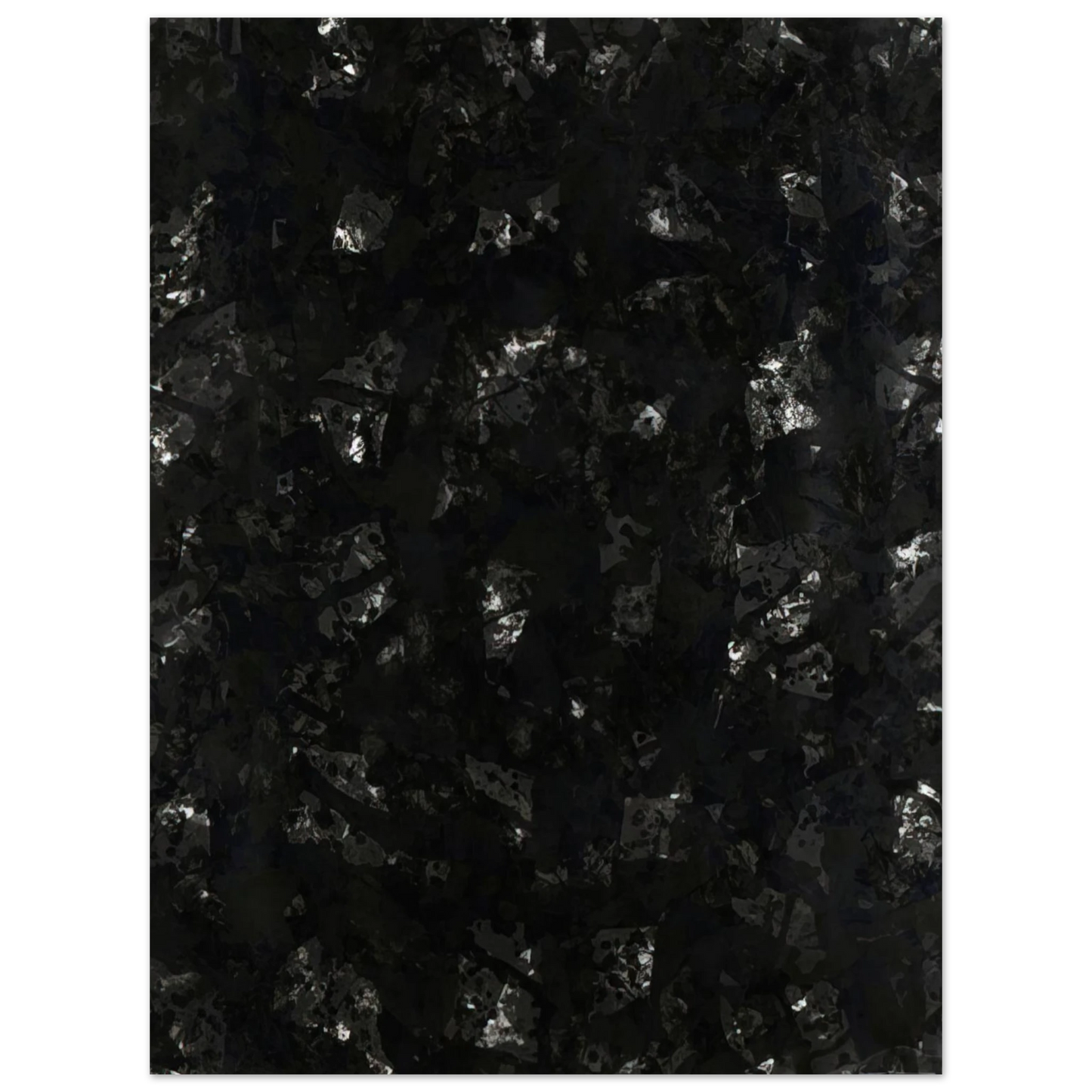 Sam Francis - Indigo Wood  75x100 cm / 30x40inches Fine Art Poster
