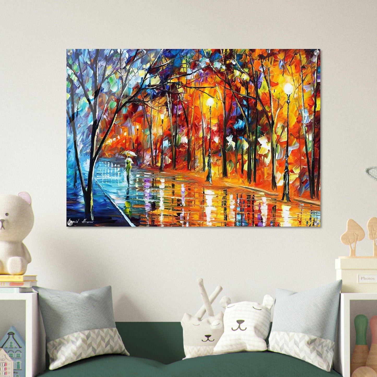 Leonid Afremov - Leonid Afremov Acrylic Print - 70x100 cm / 28x40″ inches