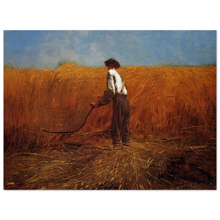 Winslow Homer - THE VETERAN IN A NEW FIELD  75x100 cm / 30x40inches Fine Art Poster