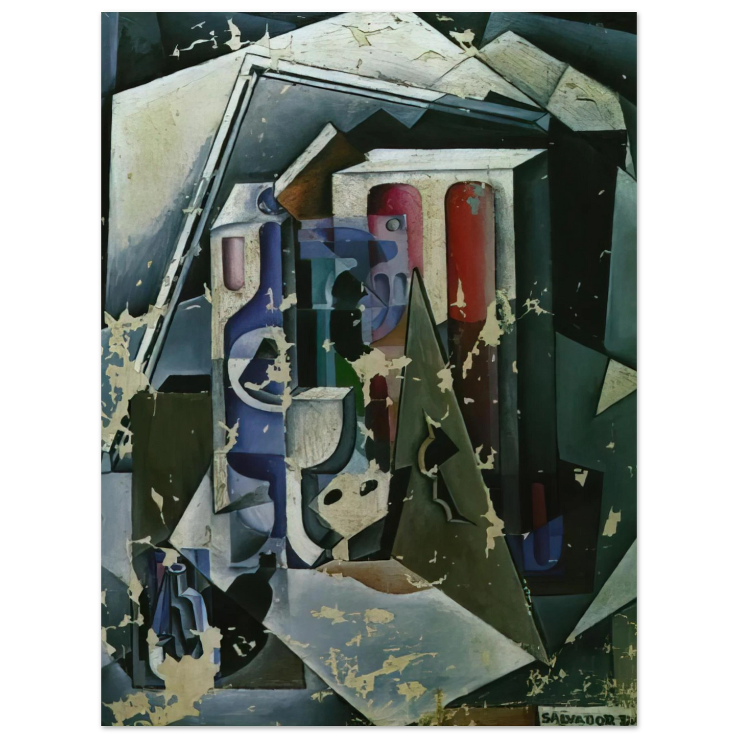 Salvador Dali - STILL LIFE 8  75x100 cm / 30x40inches Fine Art Poster