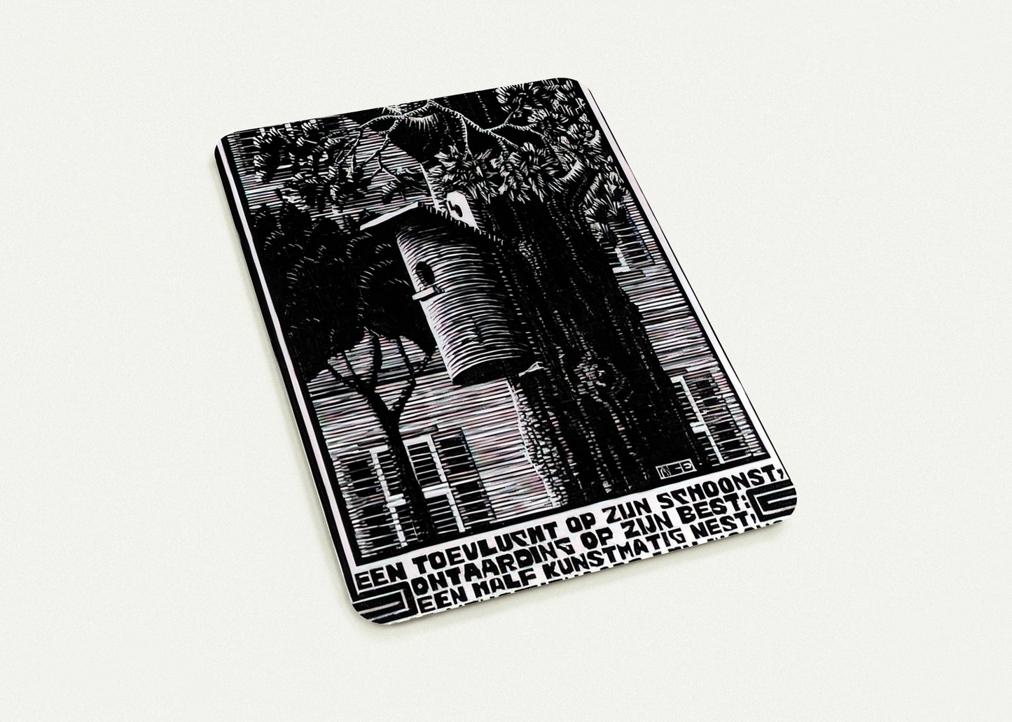 EMBLEMATA RETREAT By MC Escher Pack of 10 Post Cards | MC Escher Post Cards | A6 (10.5 x 14.8 cm) - 4.1 x 5.8 inches