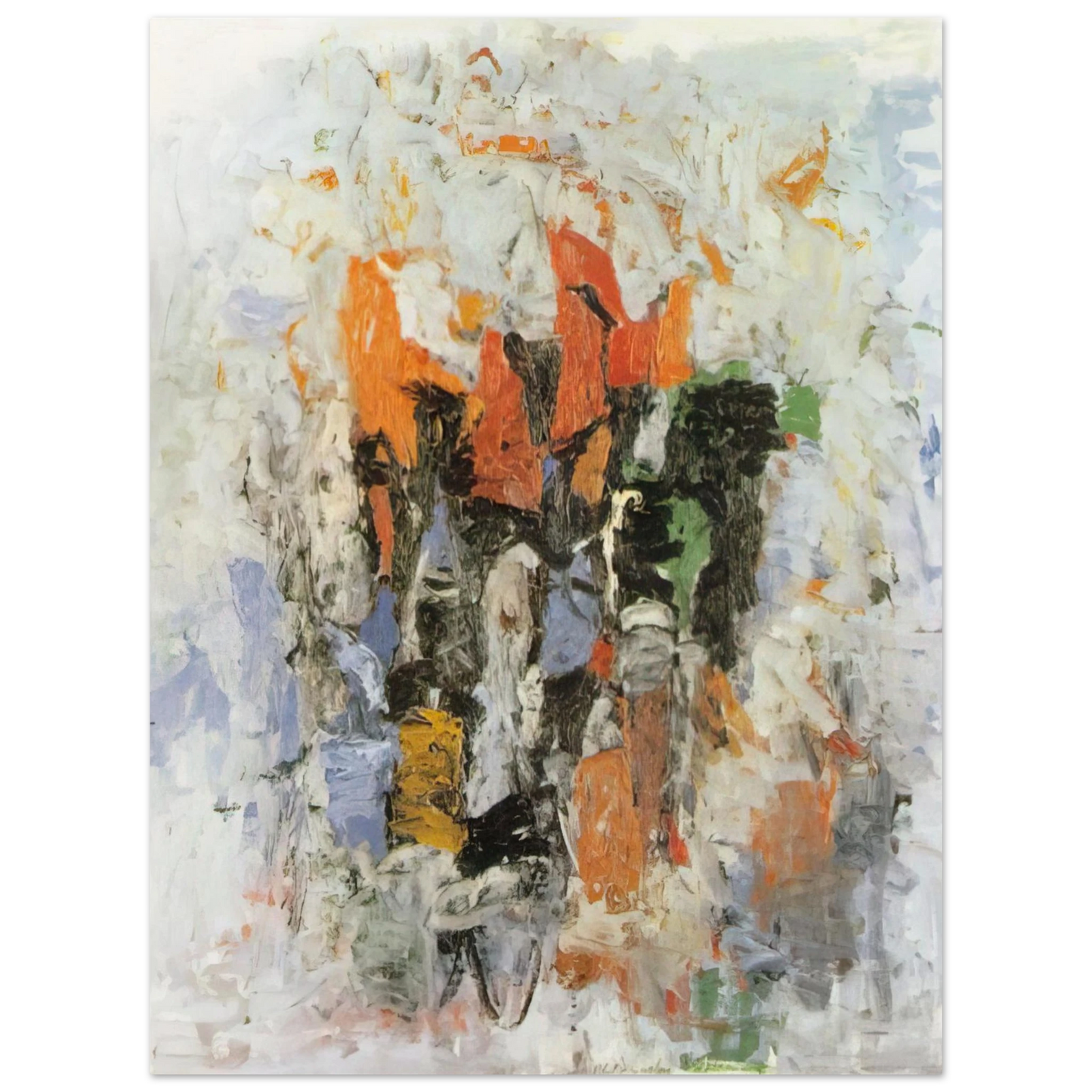 Philip Guston - CLOCK  75x100 cm / 30x40inches Fine Art Poster