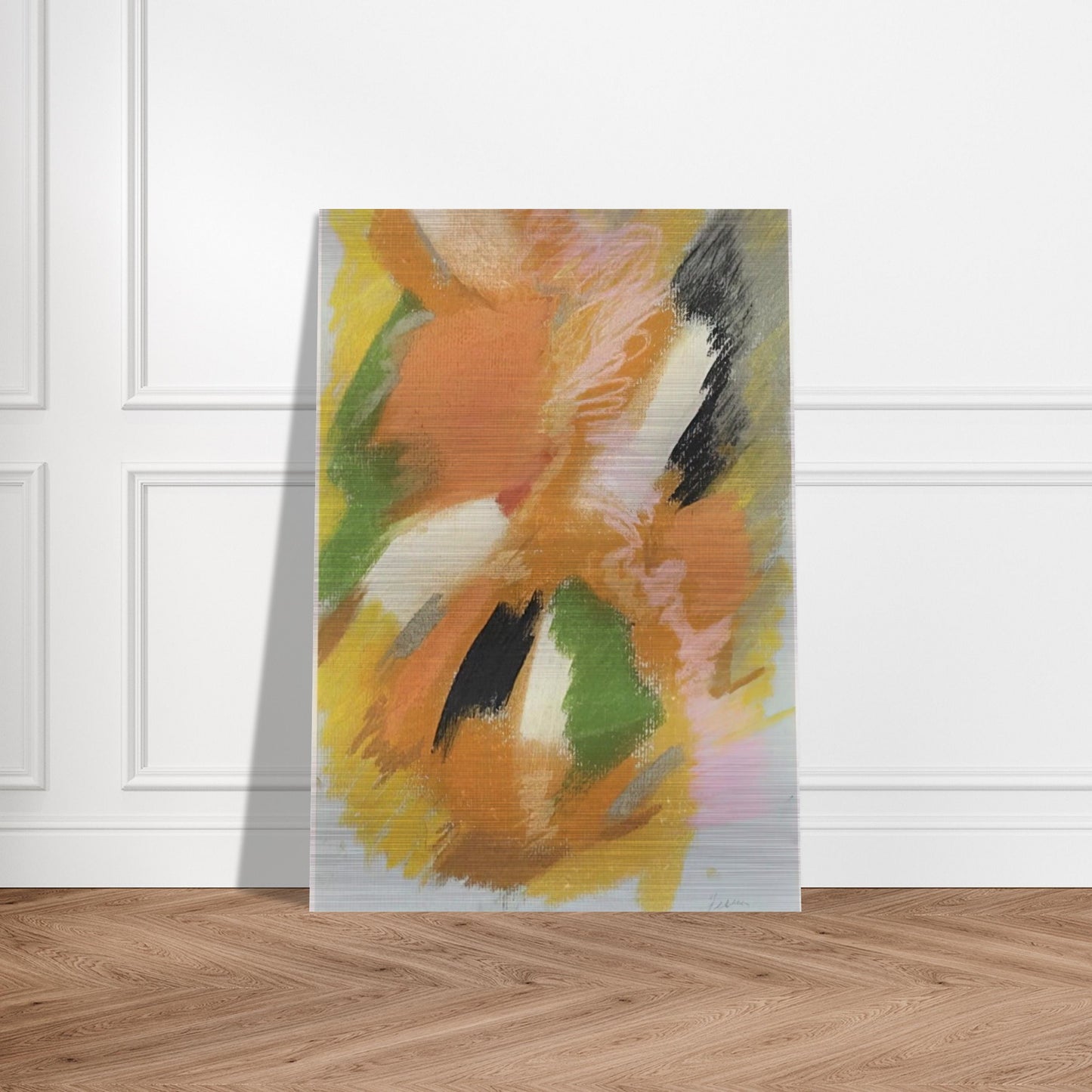 Untitled - 1959 - John Ferren Brushed Aluminum Print - 70x100 cm / 28x40 inches | John Ferren Aluminum Print | John Ferren Prints