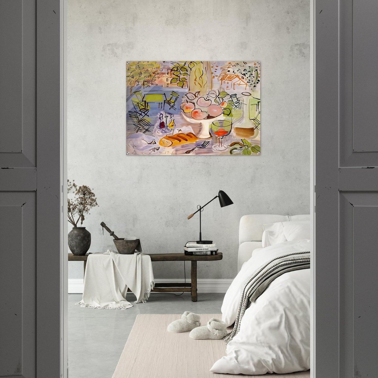 STILL LIFE 1928 - Raoul Dufy Acrylic Print - 70x100 cm / 28x40″ inches | Raoul Dufy Wall Art | Raoul Dufy Prints
