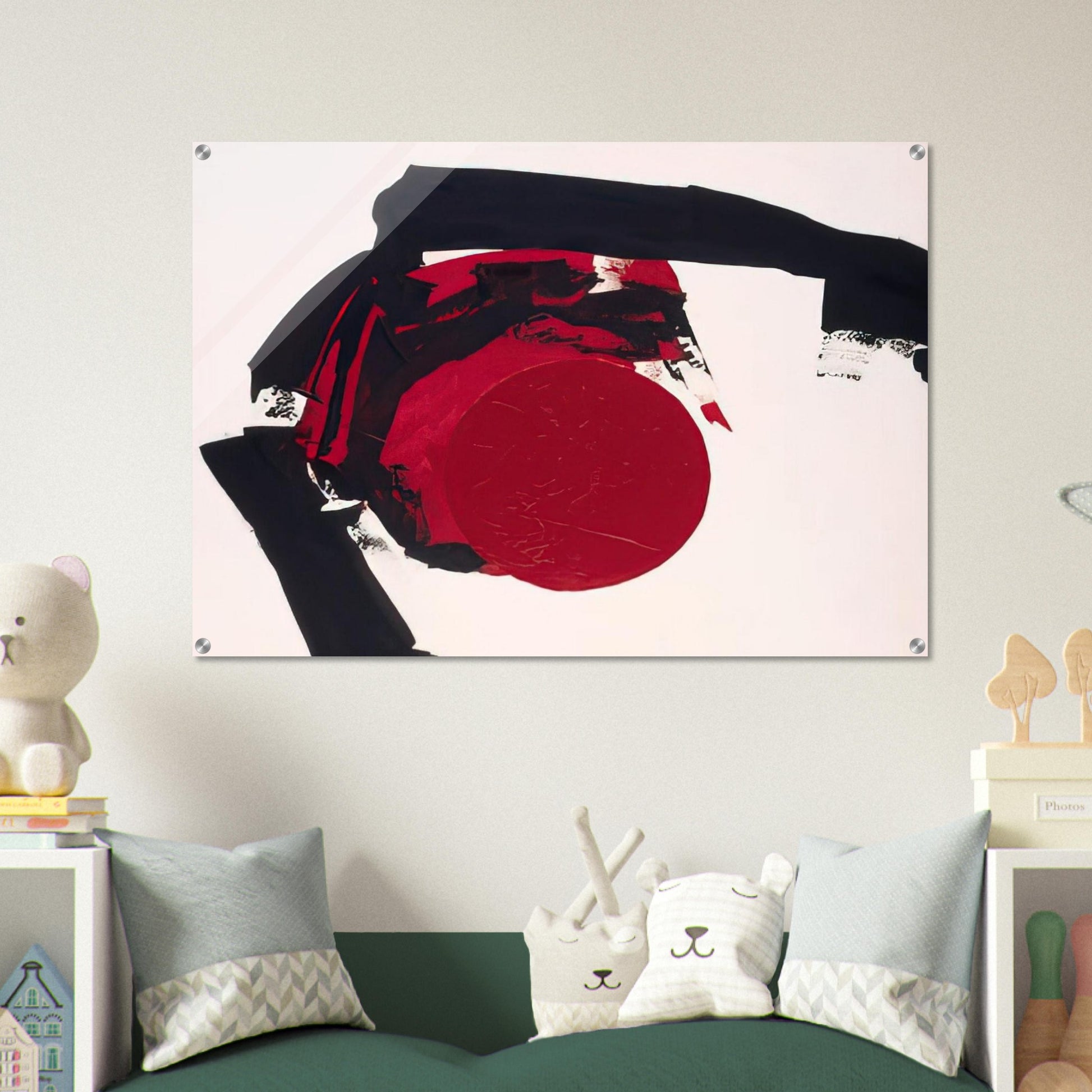 COMPOSITION I - Luis Feito Acrylic Print - 70x100 cm / 28x40″ inches | Luis Feito Wall Art | Luis Feito Prints