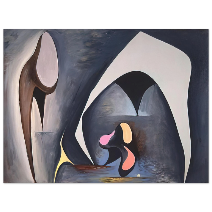 Lorser Feitelson - Magical Forms - 1945  75x100 cm / 30x40inches Fine Art Poster