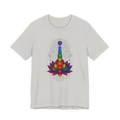 Chakra-Lotusblume, spiritueller Yoga-Liebhaber