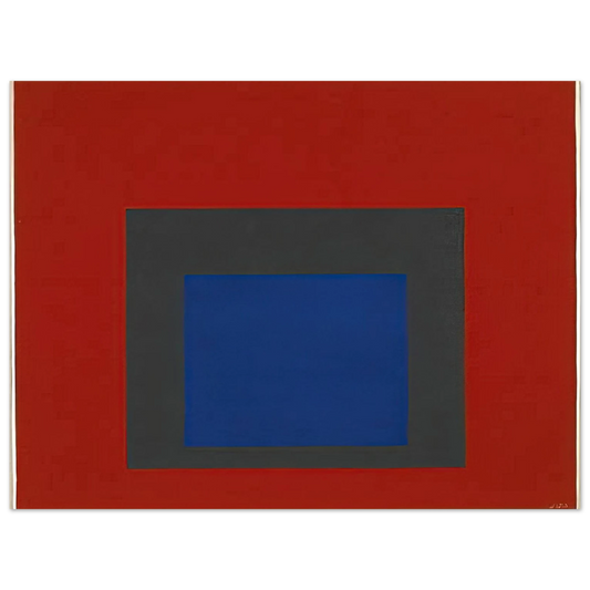 Josef Albers - HOMAGE TO THE SQUARE 1950  75x100 cm / 30x40inches Fine Art Poster