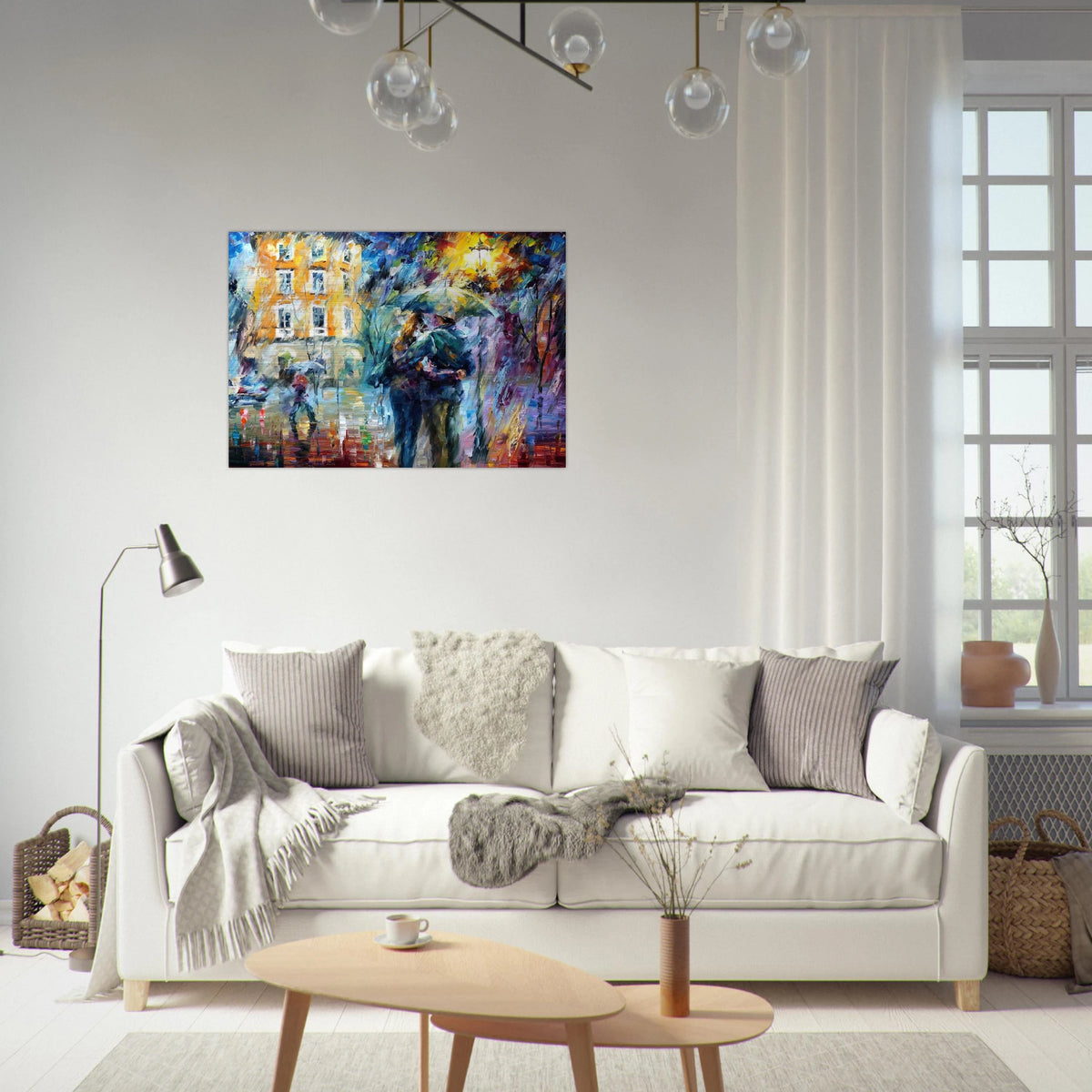Leonid Afremov - Leonid Afremov Brushed Aluminum Print - 70x100 cm / 28x40 inches | Leonid Afremov Aluminum Print | Leonid Afremov Prints